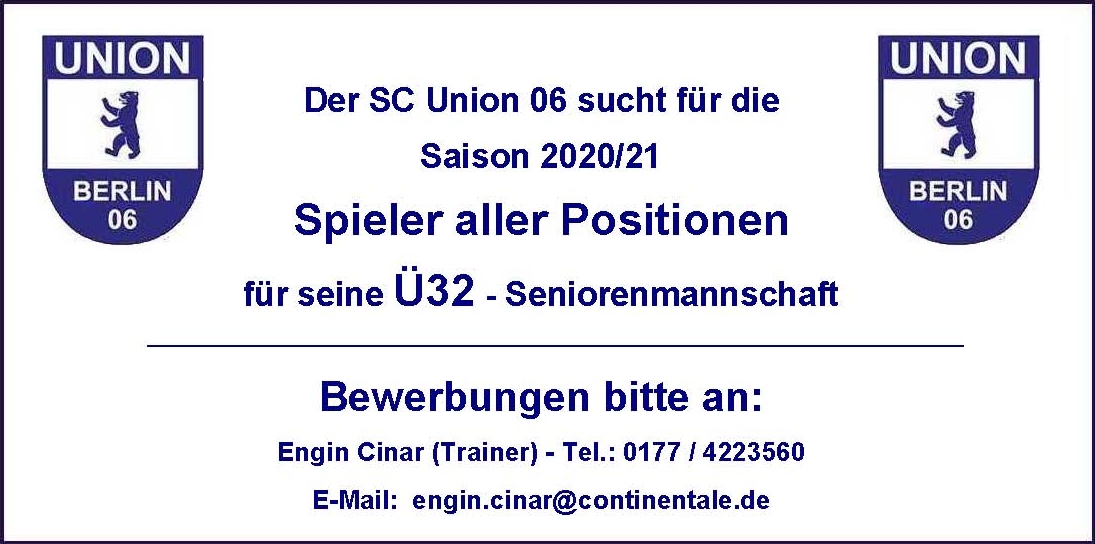 Anzeige Spielersuche