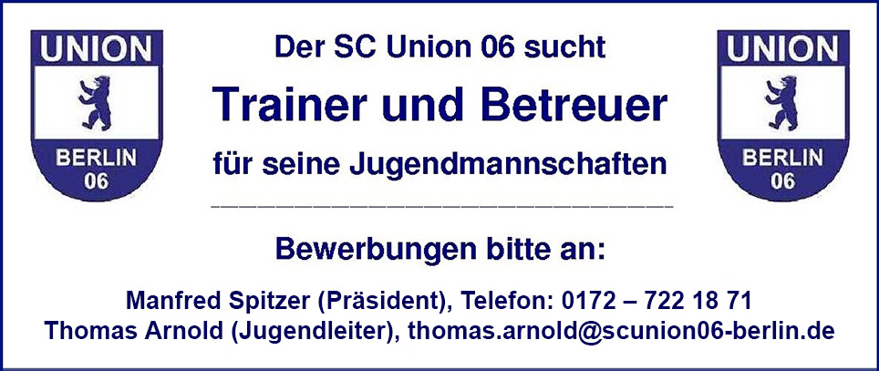 Anzeige Jugend
